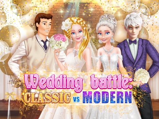 free online games - Wedding battle Classic vs Modern