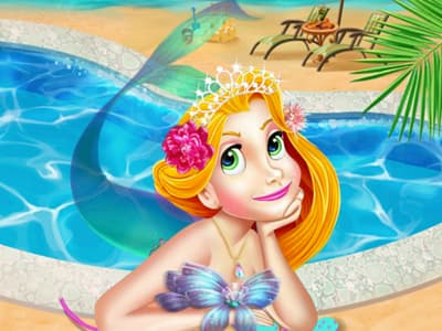 free online games - Rapunzel Sweet Vacation