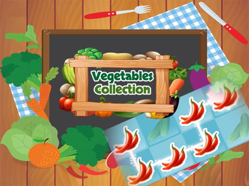 free online games - Vegetables Collection