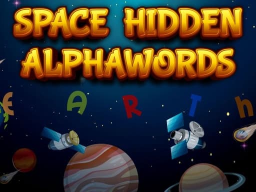 free online games - Space Hidden Alphawords