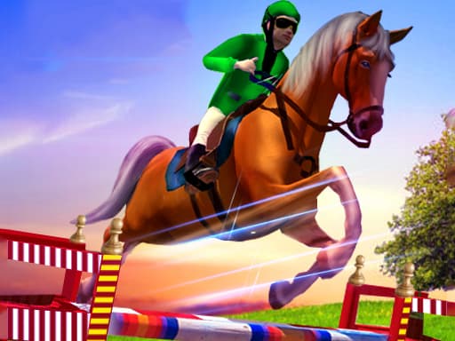 free online games - Horse Show Jump Simulator 3D