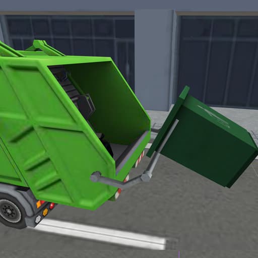 free online games - Garbage Sanitation Truck