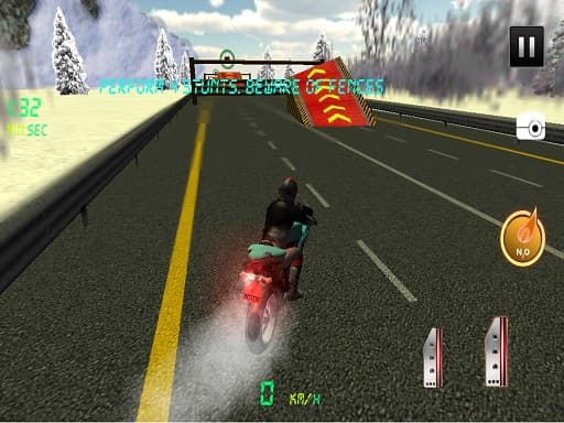 free online games - Highway Speedy Bike Racer  Highway Stunt Bike Rider