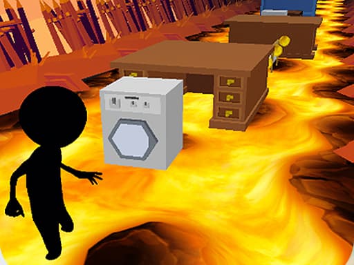 free online games - Floor is Lava Runner