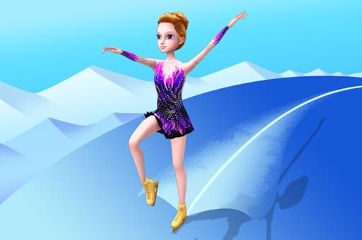 free online games - Roller Ski Queen