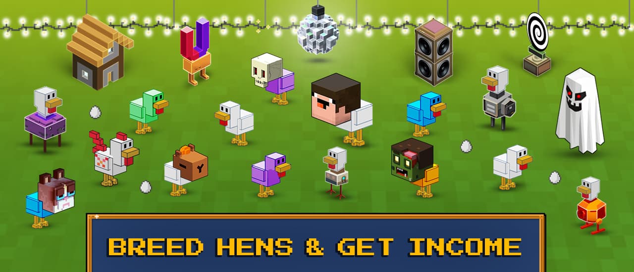 free online games - Noob Chicken Farm Tycoon