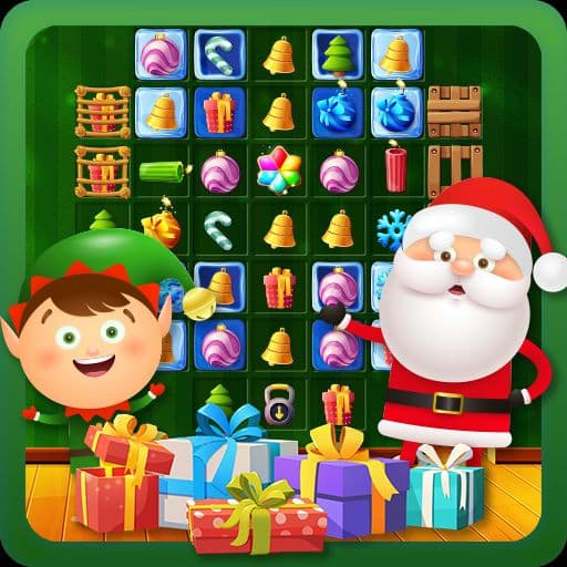 free online games - Jewel Magic Xmas