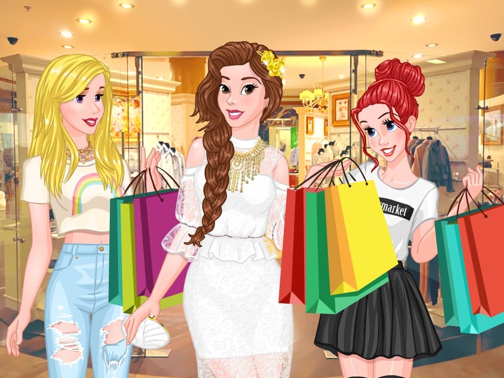 free online games - Princess Trendy Shopaholic