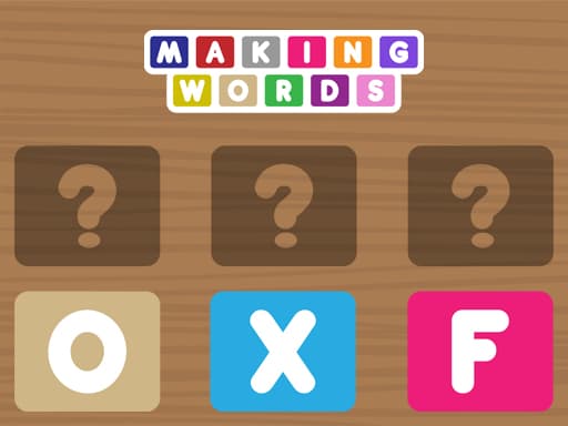 free online games - Making Words