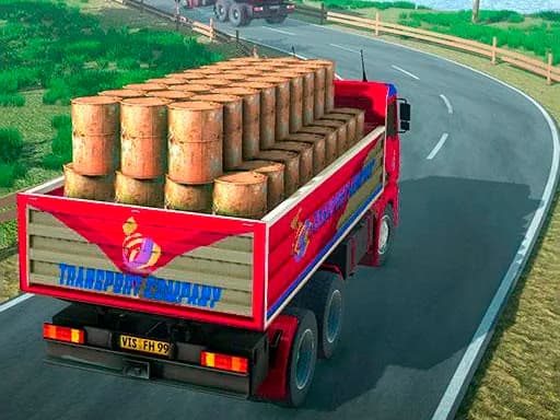 free online games - Indian Truck Driver Cargo Duty Delivery