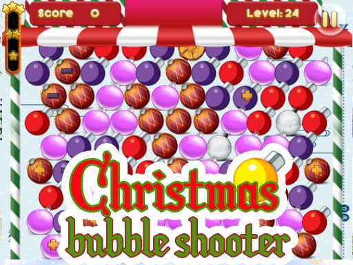 free online games - Christmas Bubble Shooter 2019