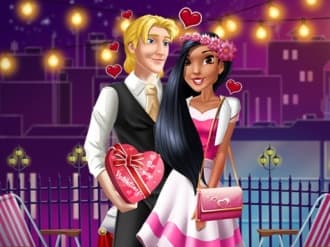free online games - Valentines Rooftop Dinner
