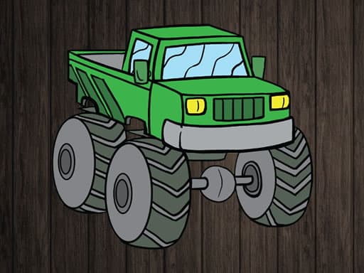 free online games - Monster Truck Jigsaw