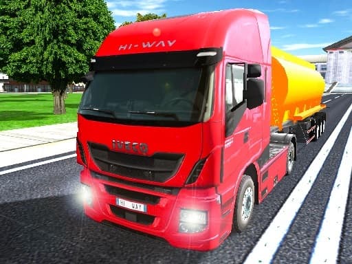 free online games - City Driving Truck Simulator 3D