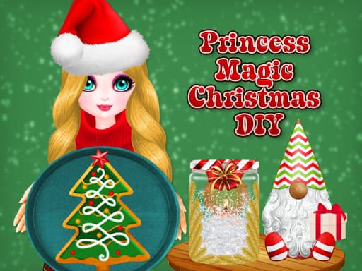 free online games - Princess Magic Christmas DIY