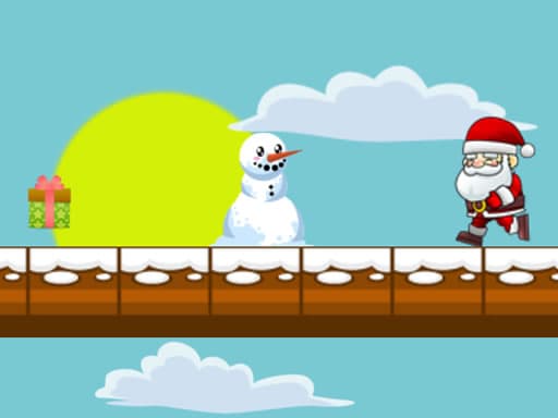 free online games - Running Santa