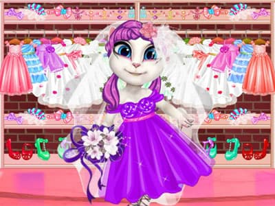 free online games - Sweet Kitty Dream Dress
