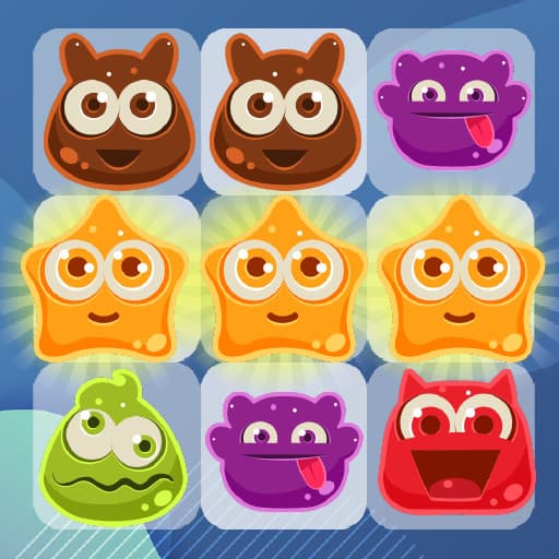 free online games - Crazy Jelly Match