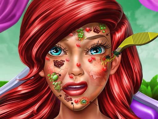 free online games - Princess Mermaid Skin Doctor