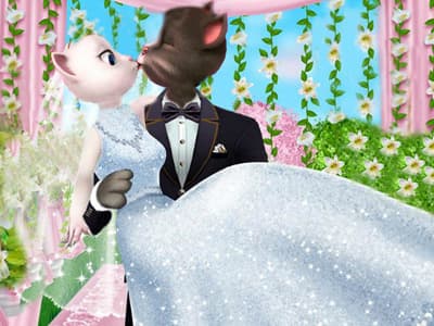 free online games - Angela and Tom Dream Wedding
