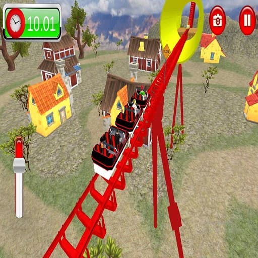 free online games - Roller Coaster Crazy Drive Game