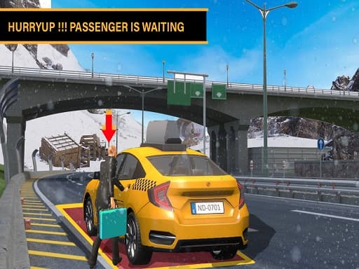 free online games - Modern City Taxi Service Simulator