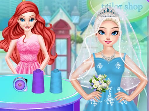 free online games - Princess Wedding Dress Shop