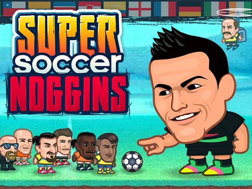 free online games - Super Soccer Noggins
