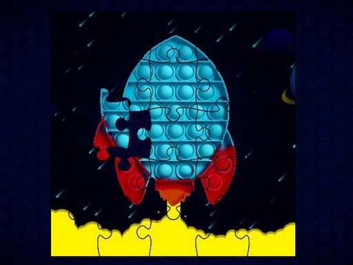 free online games - Pop It Rockets in Space Jigsaw