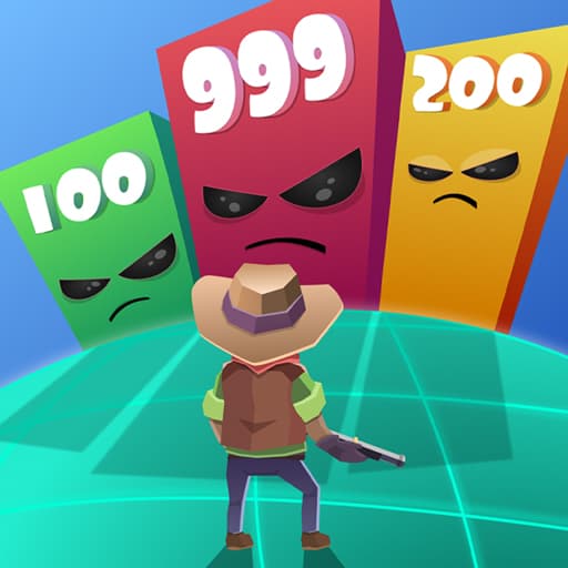 free online games - Shoot Block Rush 3D