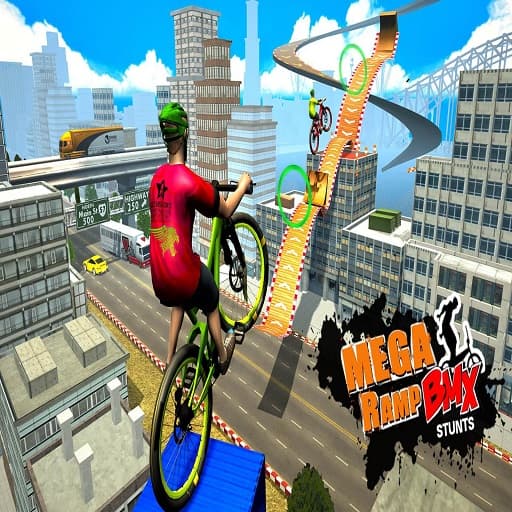 free online games - BMX Rider Impossible Stunt Racing  Bicycle Stunt