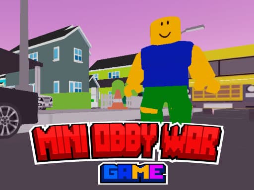 free online games - Mini Obby War Game