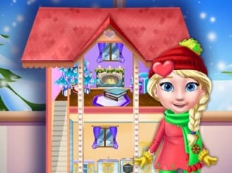 free online games - Princess Doll Christmas Decoration