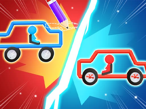 free online games - Draw Car Fight