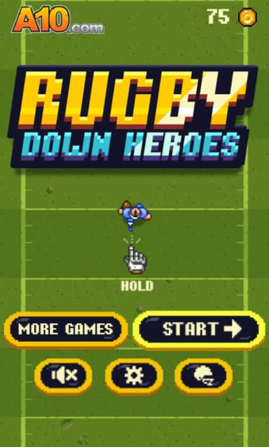 free online games - Rugby Down Heroes