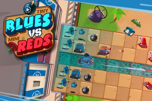 free online games - Tiny Blues Vs Mini Reds