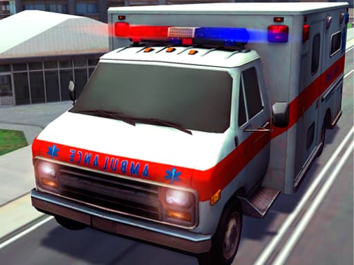 free online games - Best Emergency Ambulance Rescue Drive Sim