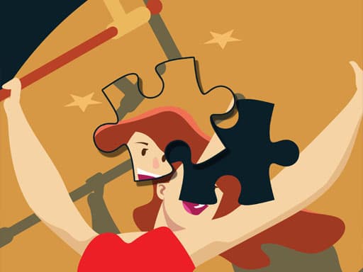free online games - Circus Girl Jigsaw