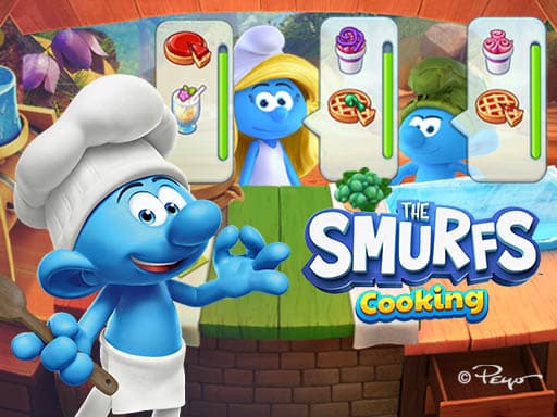 free online games - The Smurfs Cooking