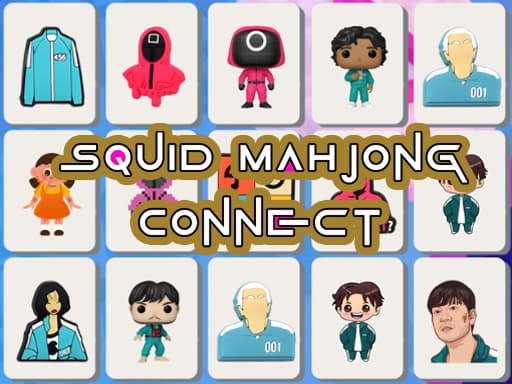 free online games - Squid Mahjong Connect