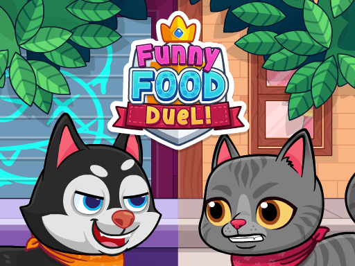 free online games - Funny Food Duel