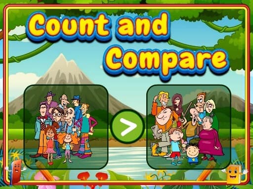 free online games - Count And Compare