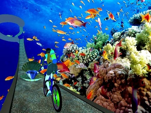 free online games - under water cycle impossible track