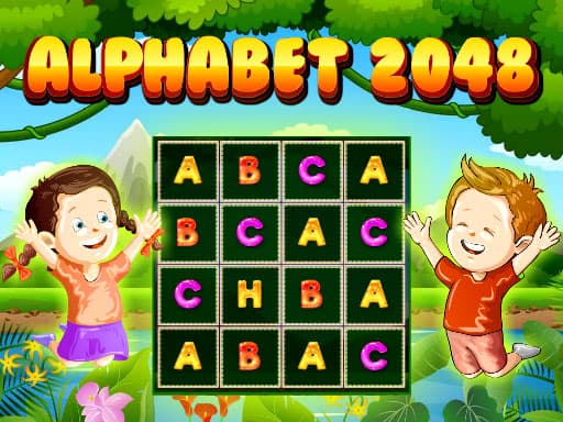 free online games - Alphabet 2048