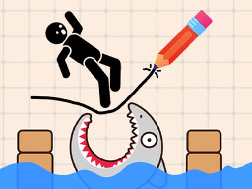 free online games - Draw and Save Stickman