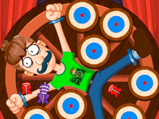 free online games - Circus Dart Wheel