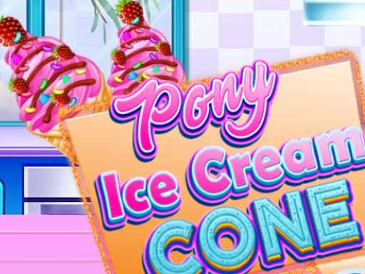 free online games - Pony Ice Cream Cone