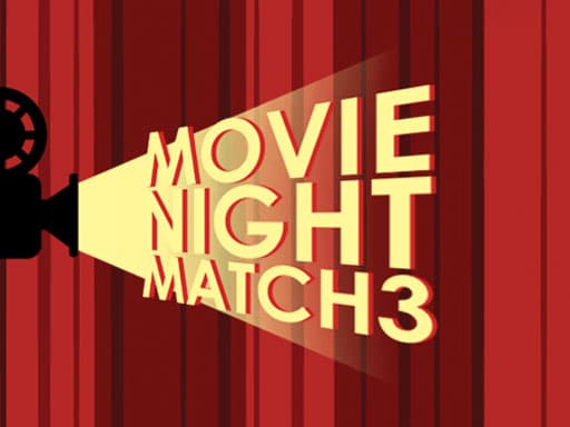 free online games - Movie Night Match 3