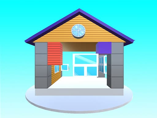 free online games - Construct House 3D