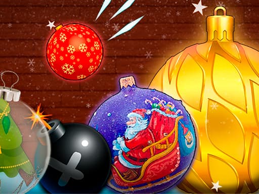 free online games - New Year Balls Merge